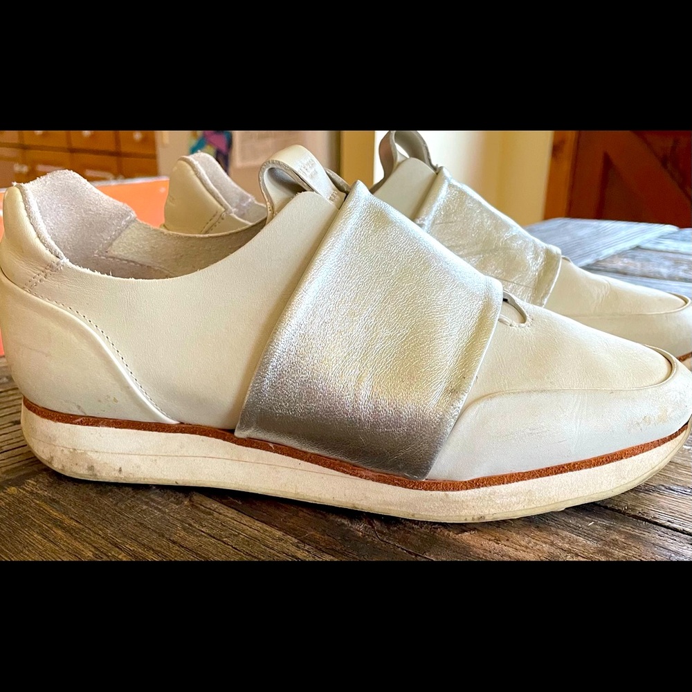 Rag & bone slip on white sneakers